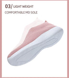 Woman Fashion New PU Leather Shoes Breathable Cute Heart Flats Casual White Sneakers Platform Tenis Comfortable Shoes Leather Womens Sneakers Stevvex