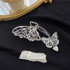 Woman Novelty Minimalist Dainty Design Irregular Hairpins Punk Style Metal Silver Hair Claws Barrettes Women Hair Accessories Hair Clips Hairgrip Stevvex