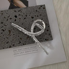 Woman Novelty Minimalist Dainty Design Irregular Hairpins Punk Style Metal Silver Hair Claws Barrettes Women Hair Accessories Hair Clips Hairgrip Stevvex