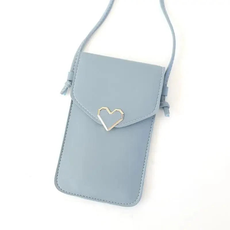 Women  Bag Shoulder Transparent Bag Card Holders Girl  Handbag Ladies PU Leather Clutch Phone Wallets Purse Stevvex