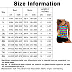 Women Beach Blue Print Backless 2 Piece Swimsuit Fashion Spaghetti Strap Female Bathing Suit Women's V Neck Tankini Set Back Tankini Top With Bikini Bottom Two Piece Bathing Suits Plus Size Swimwear Stevvex
