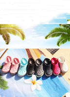 Women Beach Clogs Garden Shoes Couple Non-Slip Slides Sandals Children Comfortable Slip-on Outdoor Clogs Summer Beach Sandals For Women And Men Outdoor Walking Shoes Stevvex