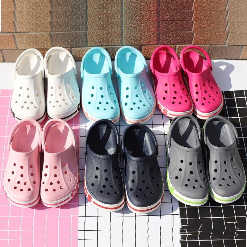 Women Beach Clogs Garden Shoes Couple Non-Slip Slides Sandals Children Comfortable Slip-on Outdoor Clogs Summer Beach Sandals For Women And Men Outdoor Walking Shoes Stevvex