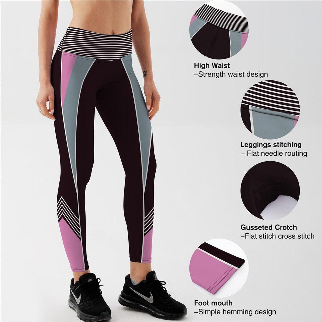 Women Big Size Leggings High Waisted Women's Leggings Compression Pants For Yoga Running Gym & Everyday Fitness Casual Fitness Ladies Leggings Workout High Waist Long Leggings Stevvex
