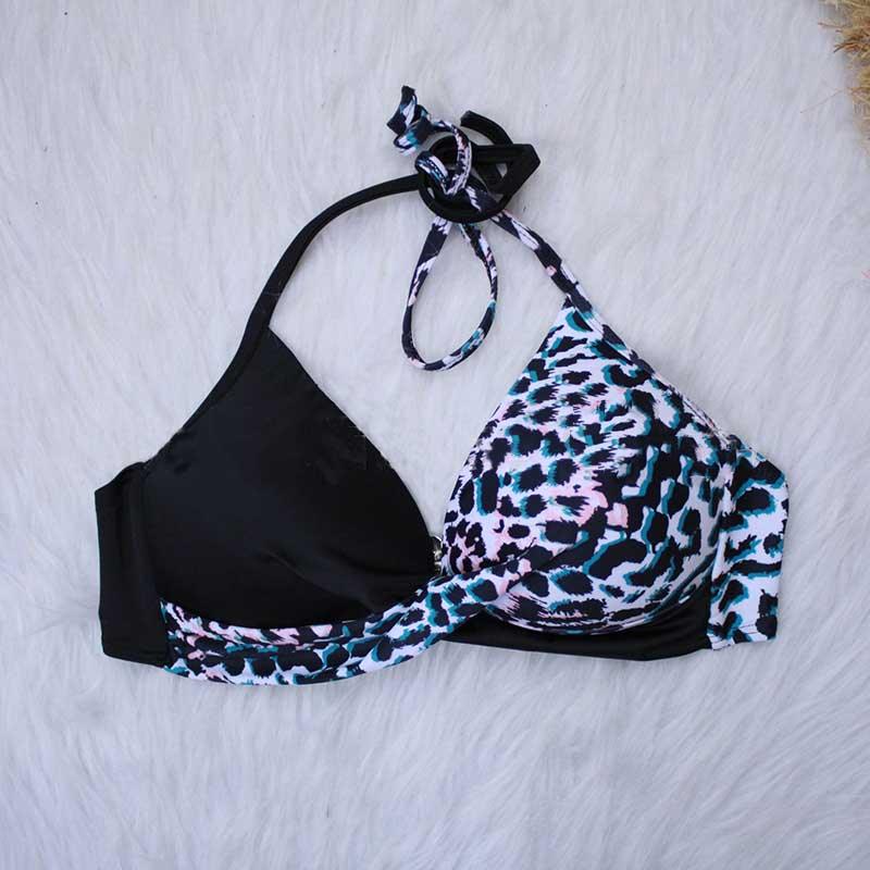 Women Bikini Set Push Up Female Swimsuit Swimwear Swim Two Piece Brazilian Bathing Suit Large Plus Size Women's Twist Front High Waist Bikini Swimsuit Drawstring Tie Side Bottom Two Piece Bathing Suit Stevvex