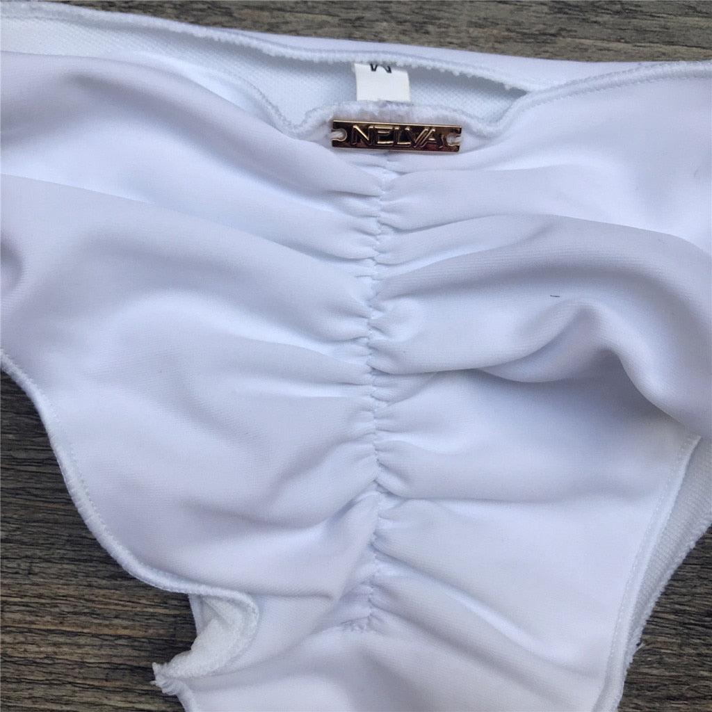 Women Bikini Swimsuit Bandage Floral Print Swimwear Split Bathing Suit Swimsuit Women Two 2 Piece Split Swimsuit  Bandage  Bikini Sets Halter Tops Bottoms Strapless Swimwear Stevvex