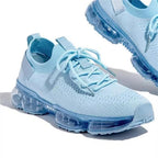 Women Breathable Sneakers Autumn New Lace Up Casual Shoes Outdoor Sport Walking Athletic Tennis Shoes Air Cushion Lightweight Sneakers Lace Up Sport Running Sneakers Stevvex