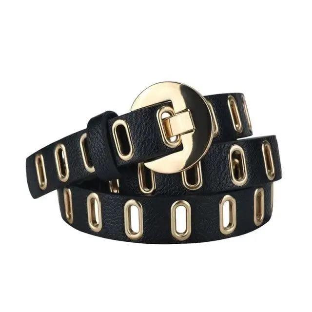 Women Casual Adjustable Leather Waistband Dresses Classic Belt Trendy Women's Fashionable Waistband Party Cute Vintage Belts For Female Stevvex