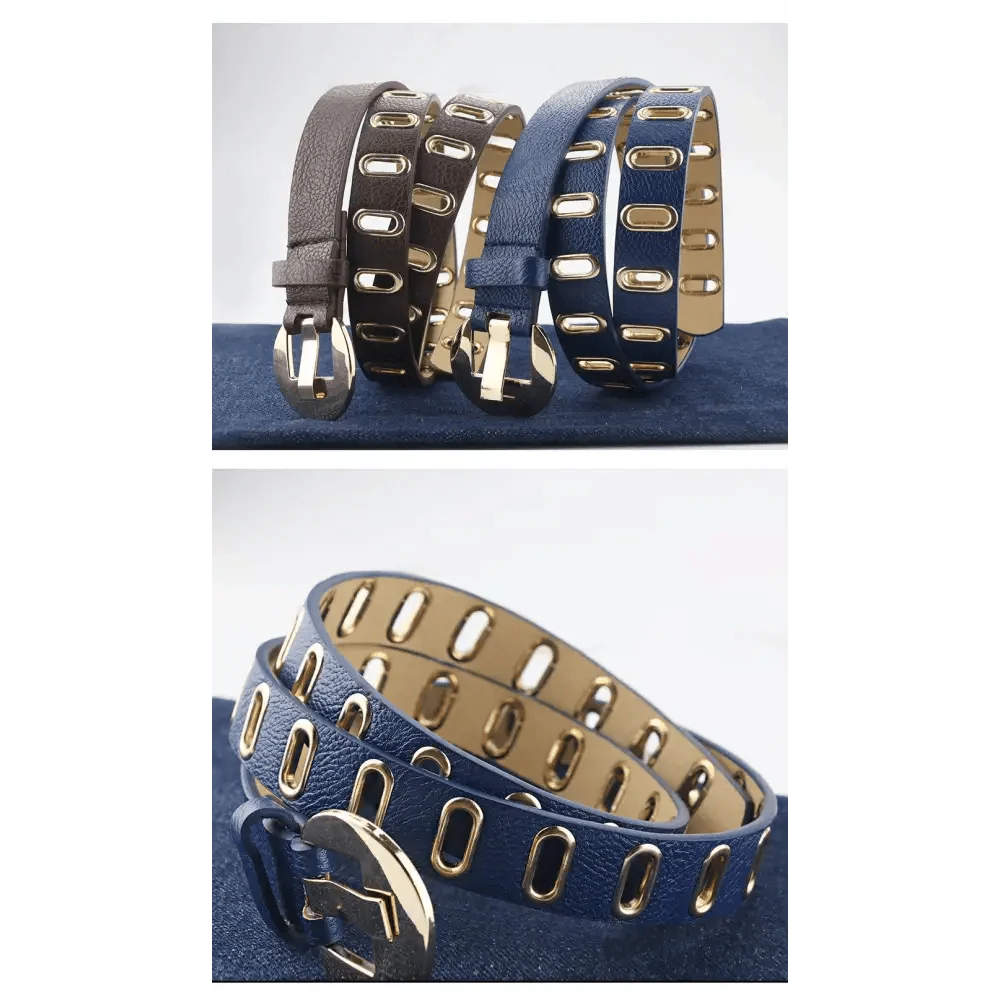Women Casual Adjustable Leather Waistband Dresses Classic Belt Trendy Women's Fashionable Waistband Party Cute Vintage Belts For Female Stevvex