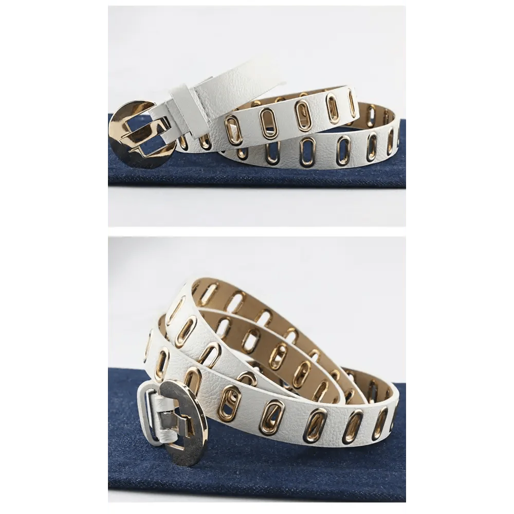 Women Casual Adjustable Leather Waistband Dresses Classic Belt Trendy Women's Fashionable Waistband Party Cute Vintage Belts For Female Stevvex