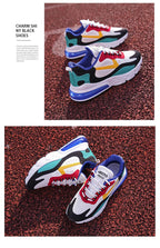 Women Casual Shoes Colorful Sneakers Flat Thick Sole Lightweight Air Cushion Gym Fashion Shoes Breathable Sport Air Fitness Walking Running Athletic Sneakers