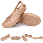 Women Clogs Modern Sandals Home Non-slip Summer Shoes Flat Slippers Plastic Waterproof Garden Shoes Classic Clog Casual Slip On Water Shoe Sandal Indoor Outdoor Slipper Stevvex