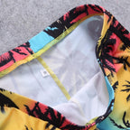 Women Crop Top Swimsuit High Waist Shorts Floral Bikini Beach Swimwear Beachwear New  Women's Halter High Waist Bikini Two Piece Swimsuits Matching Soft Bathing Suits Stevvex