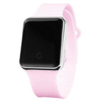 Women Digital Watch Luxury LED Mens Sport Wristwatch Electronic Watches Silicone Bracelet Classic Square Face Unisex Women's Men's Digital Multifunction Outdoor Casual Watch Stevvex