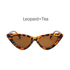Women Elegant Black Summer Sunglasses Stylish New Popular Cat Eye Design Sunglasses For Woman New Small Eyewear Shades For Women Retro Summer Design Glasses Stevvex