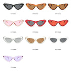 Women Elegant Black Summer Sunglasses Stylish New Popular Cat Eye Design Sunglasses For Woman New Small Eyewear Shades For Women Retro Summer Design Glasses Stevvex