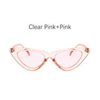 Women Elegant Black Summer Sunglasses Stylish New Popular Cat Eye Design Sunglasses For Woman New Small Eyewear Shades For Women Retro Summer Design Glasses Stevvex