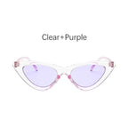 Women Elegant Black Summer Sunglasses Stylish New Popular Cat Eye Design Sunglasses For Woman New Small Eyewear Shades For Women Retro Summer Design Glasses Stevvex