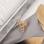 Women Fashion Hair Claw Korean Minimalist Style Geometric Metal Catch Clip Chic Barrettes Headwear High Quality Gorgeous Hair Accessories For Women Stevvex