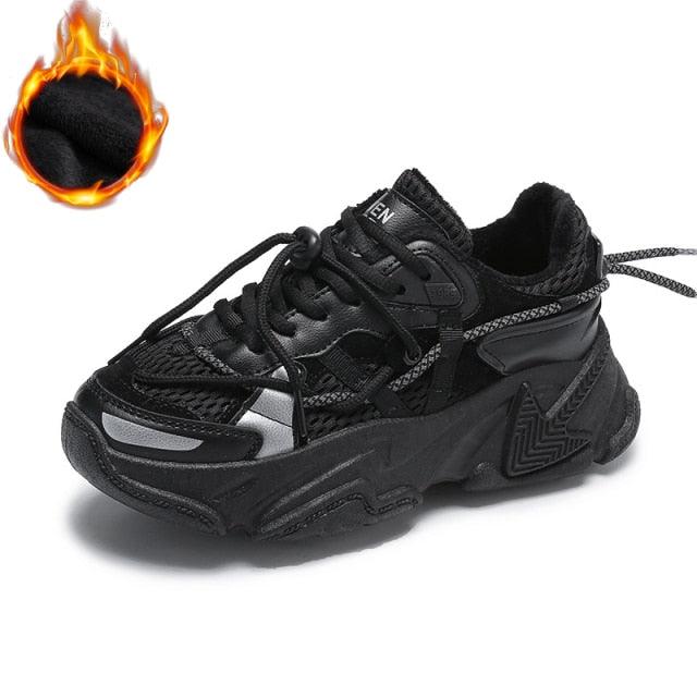 Women Fashion Sneakers Casual Leather Sports Shoes Sneakers Comfortable Walking Footwear Fashion New Lightweight Casual Thick Sneakers Stevvex