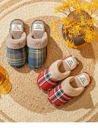 Women Fur Slippers Winter Warm Shoes Suede Plush House Indoor Outdoor Men Couples Cotton Cozy Comfy Faux Fur Slip-On Women House Shoes Memory Foam Suede Fluffy Comfort Plush Anti-Slip Slippers Stevvex