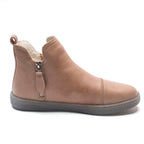 Women Genuine Leather Ankle Boots Warm Fur Waterproof Slip On Super Comfortable Booties Autumn Winter Shoes Keep Warm Anti-Slip Soft Sole Warm Fur Lined Winter Ankle Booties Stevvex