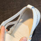 Women Genuine Leather Sneakers Summer White Lacing Flat Woman Casual mfortable Casual Everyday Walking Fashion Outdoor Sneakers