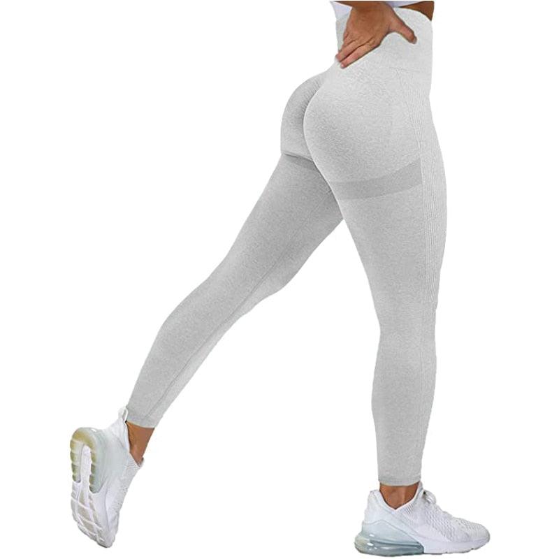 Women High Waist Leggings Female Gym Workout Legging Seamless Leggings Women Push Up Sport Girls Tight Bottom Lift Leggings Yoga Pants Fitness Fashion Push Up Seamless Leggings Breathable Workout Pants Stevvex