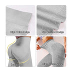 Women High Waist Leggings Female Gym Workout Legging Seamless Leggings Women Push Up Sport Girls Tight Bottom Lift Leggings Yoga Pants Fitness Fashion Push Up Seamless Leggings Breathable Workout Pants Stevvex