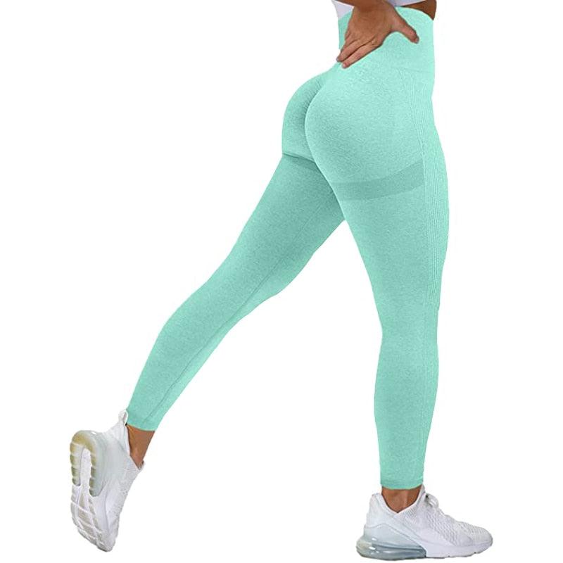 Women High Waist Leggings Female Gym Workout Legging Seamless Leggings Women Push Up Sport Girls Tight Bottom Lift Leggings Yoga Pants Fitness Fashion Push Up Seamless Leggings Breathable Workout Pants Stevvex