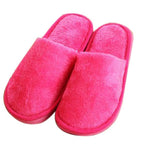 Women Home Slippers Autumn Winter Warm Furry Plush Shoes Indoor Bedroom Light EVA Couple Cotton Slipper House Memory Foam Slippers Furry Faux Fur Lined Bedroom Shoes Stevvex