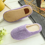 Women Indoor House Plush Soft Cute Cotton Slippers Shoes Non-slip Floor Home Slippers Slides For Bedroom Memory Foam Slippers Scuff Outdoor Indoor Warm Plush Bedroom Shoes With Fur Lining Stevvex