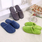 Women Indoor House Plush Soft Cute Cotton Slippers Shoes Non-slip Floor Home Slippers Slides For Bedroom Memory Foam Slippers Scuff Outdoor Indoor Warm Plush Bedroom Shoes With Fur Lining Stevvex
