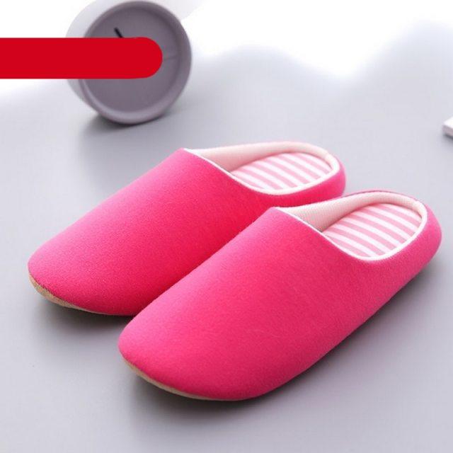 Women Indoor House Plush Soft Cute Cotton Slippers Shoes Non-slip Floor Home Slippers Slides For Bedroom Memory Foam Slippers Scuff Outdoor Indoor Warm Plush Bedroom Shoes With Fur Lining Stevvex