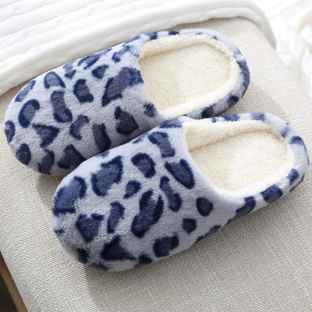 Women Indoor Slippers Warm Plush Home Slipper Autumn Winter Woman House Flat Floor Soft Slipper Silent Slides Plush Fleece Insole Fluffy Slippers For Indoor Home Bedroom Stevvex
