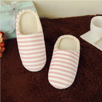 Women Indoor Slippers Warm Plush Home Slipper Autumn Winter Woman House Flat Floor Soft Slipper Silent Slides Plush Fleece Insole Fluffy Slippers For Indoor Home Bedroom Stevvex