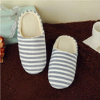 Women Indoor Slippers Warm Plush Home Slipper Autumn Winter Woman House Flat Floor Soft Slipper Silent Slides Plush Fleece Insole Fluffy Slippers For Indoor Home Bedroom Stevvex