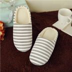 Women Indoor Slippers Warm Plush Home Slipper Autumn Winter Woman House Flat Floor Soft Slipper Silent Slides Plush Fleece Insole Fluffy Slippers For Indoor Home Bedroom Stevvex