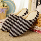 Women Indoor Slippers Warm Plush Home Slipper Autumn Winter Woman House Flat Floor Soft Slipper Silent Slides Plush Fleece Insole Fluffy Slippers For Indoor Home Bedroom Stevvex