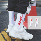Women Korea Funny Socks Long Socks Black Cool Socks Harajuku GD Hip Hop Cotton Skateboard Socks Men New Trend Daisy Socks Men Stevvex