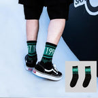 Women Korea Funny Socks Long Socks Black Cool Socks Harajuku GD Hip Hop Cotton Skateboard Socks Men New Trend Daisy Socks Men Stevvex