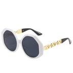 Women Large Hexagon Inspired Sunglasses Fashionable Big Frame & Polygonal Ladies Sunglasses Classic Retro Shape Street Shooting Sunglasses For Men And Women Sunglasses Stevvex