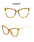 Women Luxury Cat Eye Sunglasses For Women Glasses Oversized Frame Transparent Lens Eyeglasses Computer Optical For  Prescription Glasses For Women Stevvex