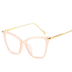 Women Luxury Cat Eye Sunglasses For Women Glasses Oversized Frame Transparent Lens Eyeglasses Computer Optical For  Prescription Glasses For Women Stevvex