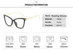 Women Luxury Cat Eye Sunglasses For Women Glasses Oversized Frame Transparent Lens Eyeglasses Computer Optical For  Prescription Glasses For Women Stevvex