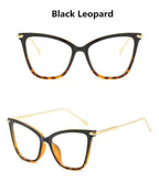 Women Luxury Cat Eye Sunglasses For Women Glasses Oversized Frame Transparent Lens Eyeglasses Computer Optical For  Prescription Glasses For Women Stevvex