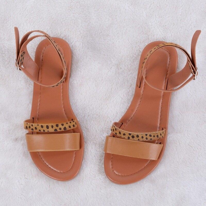 Women Luxury Party Sandals Fashion Summer Casual Black Business Sandals Buckle Straps Beach Shoes Retro Fashion Summer Women Shoes Print Casual Sandals Stevvex