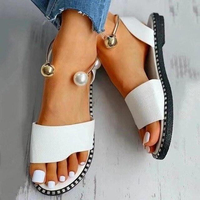 Women Luxury Party Sandals Fashion Summer Casual Black Business Sandals Buckle Straps Beach Shoes Retro Fashion Summer Women Shoes Print Casual Sandals Stevvex