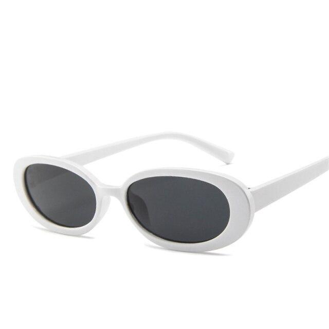 Women Luxury Pink Oval Sunglasses Retro Design Glasses Female Small Eyewear Women Elegant Reader Glasses Ultra Slim Compact Unisex Light Weight Glasses  For Women Stevvex