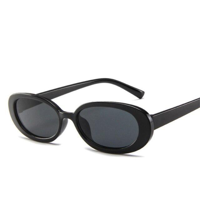 Women Luxury Pink Oval Sunglasses Retro Design Glasses Female Small Eyewear Women Elegant Reader Glasses Ultra Slim Compact Unisex Light Weight Glasses  For Women Stevvex